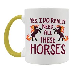 2 For $20 | Helluva Boss White and Yellow Mug